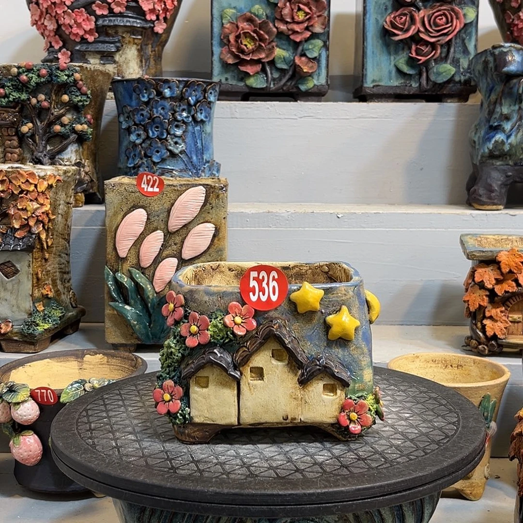 福利536 号陶然花器手工花盆