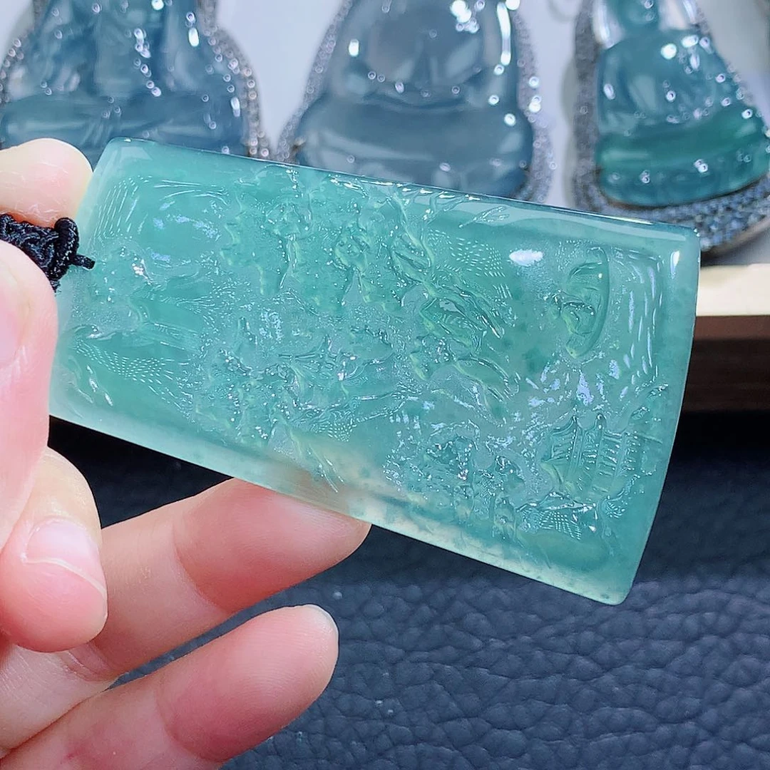 未镶嵌挂件翡翠翡翠