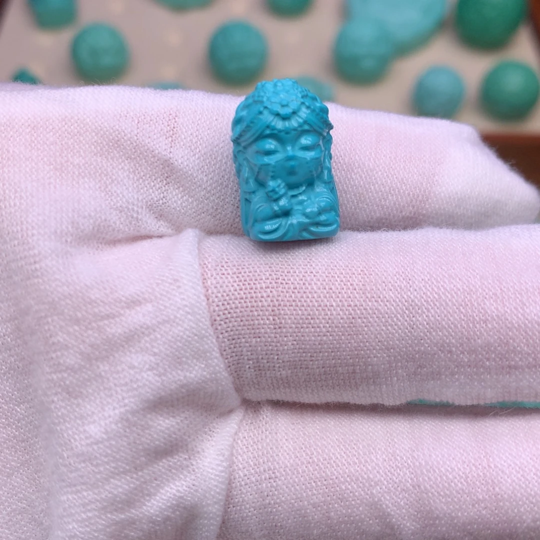 原生态散珠配珠扎基拉姆蓝卡11.3