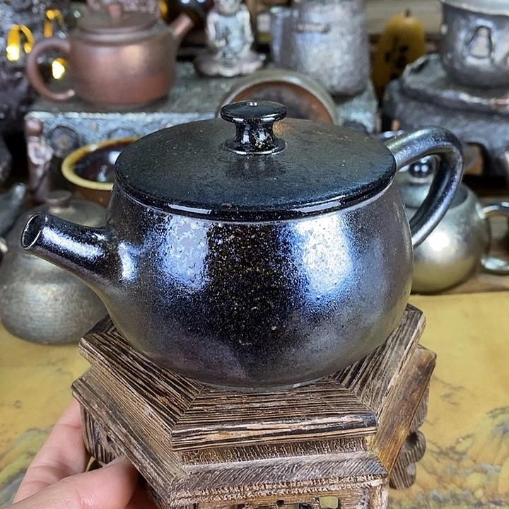 建水紫陶柴烧茶器，00027