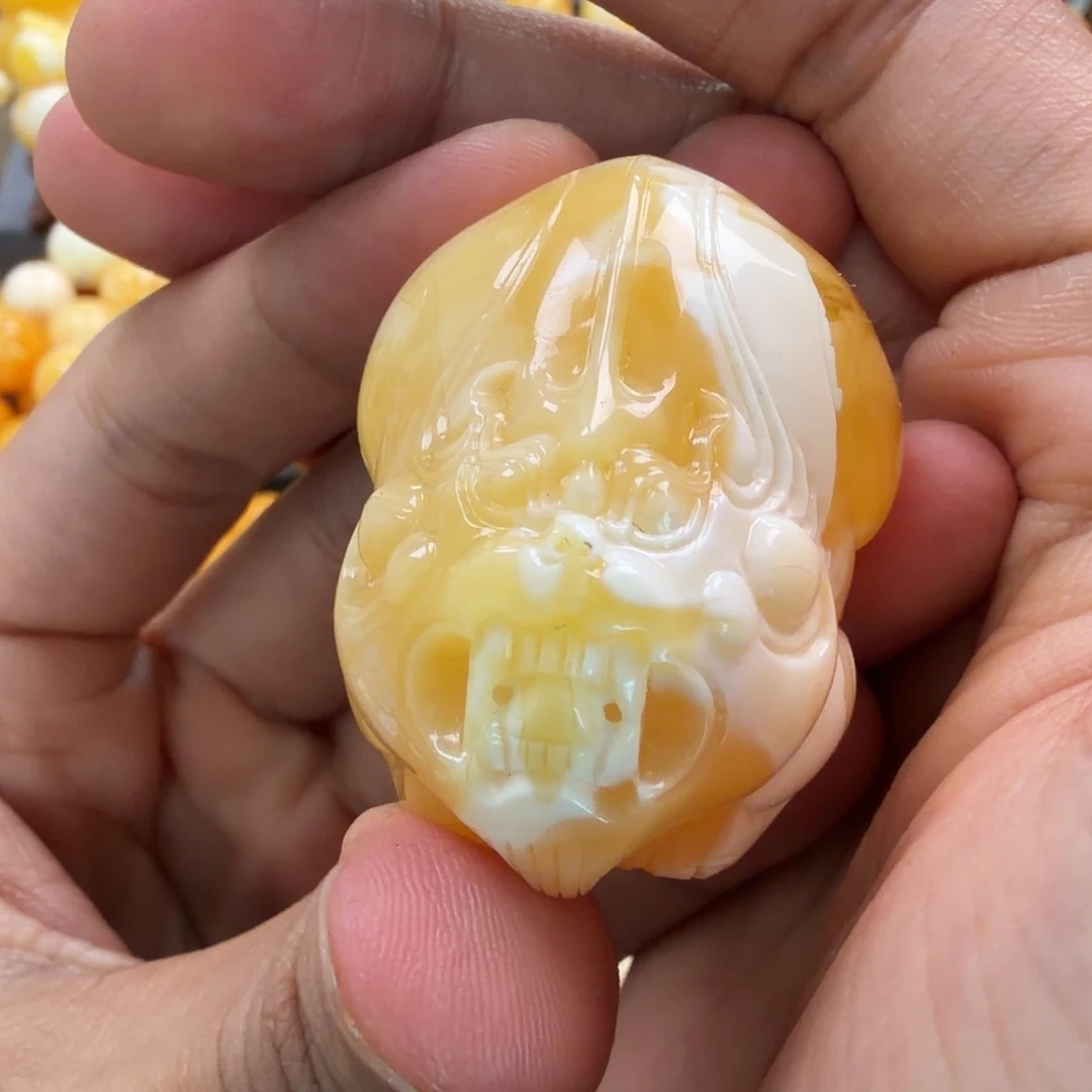 琥珀未镶嵌珠宝奇石25g