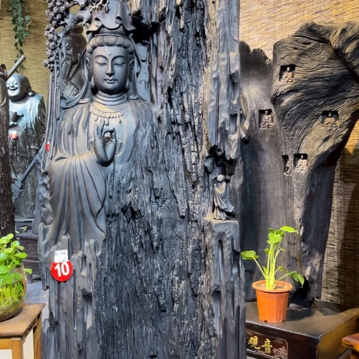 阴沉木虎尺寸75.40.225不上楼不入户