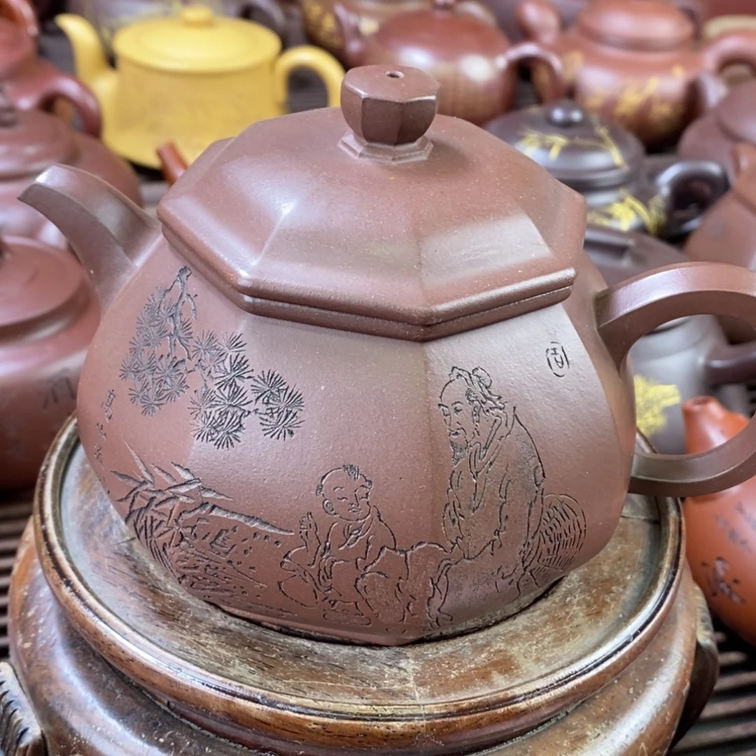 紫砂茶壶明*孤品处理价218