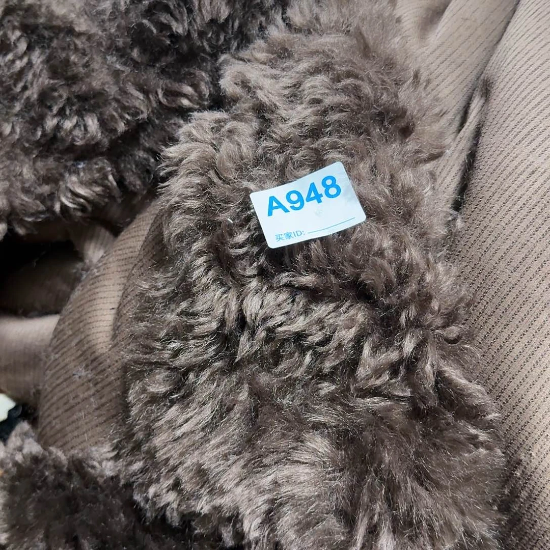 深咖色长泰迪毛毛18元2米948