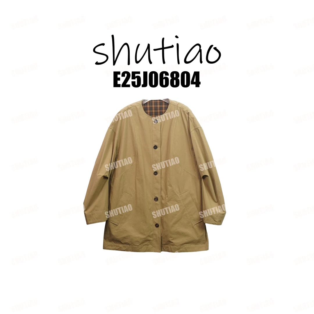 【SHUTIAO】2025秋冬：新款小众设计款外套E25J06804