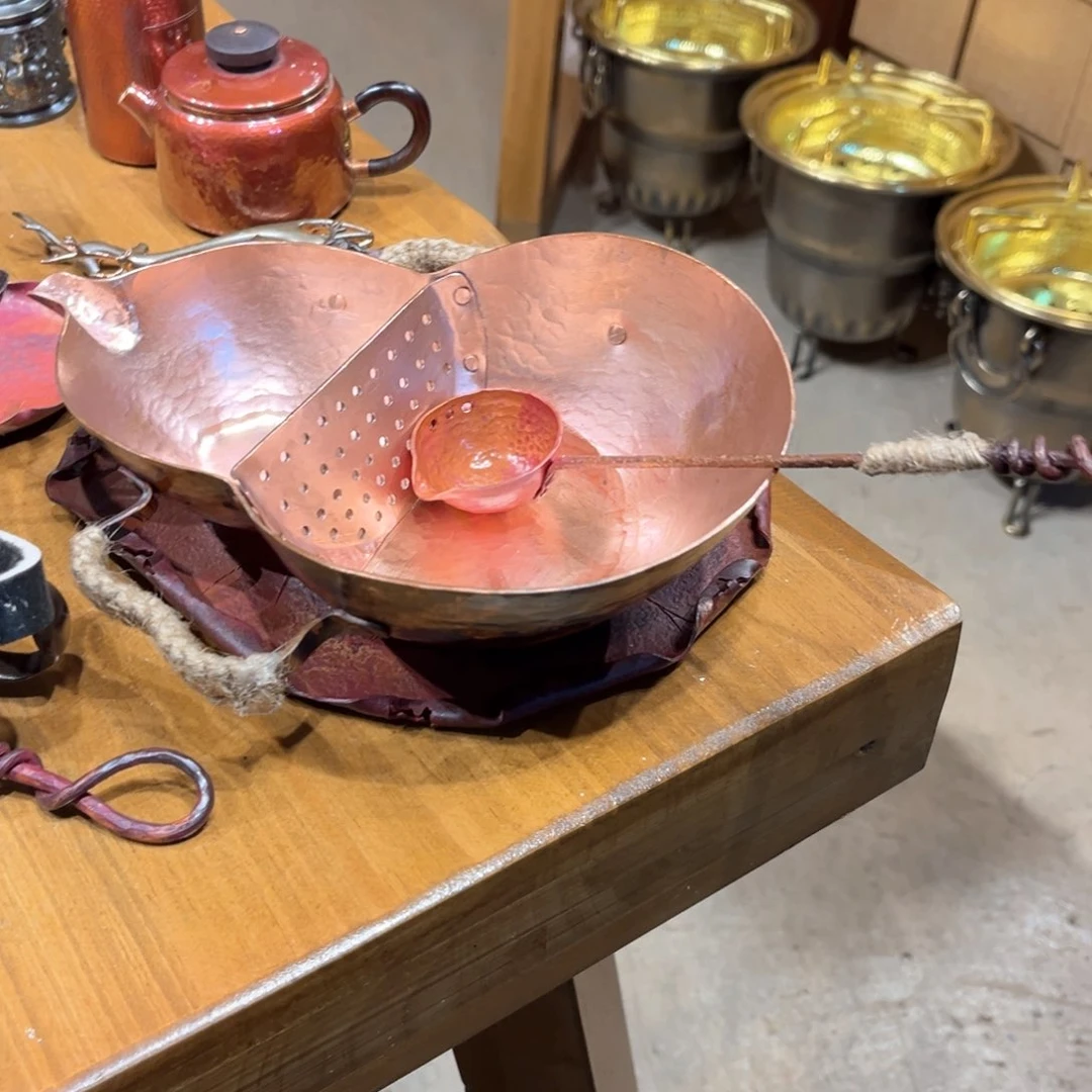 葫芦煮茶器手工锻打工艺