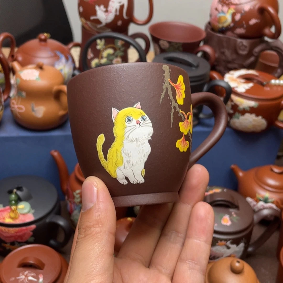 茶杯紫砂紫砂主人杯160cc