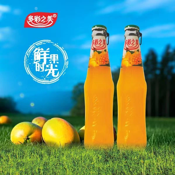 贵州多彩之美芒果果汁饮料280ml*四瓶装