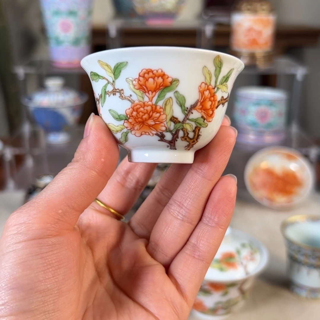 纯手工手绘 高端茶器