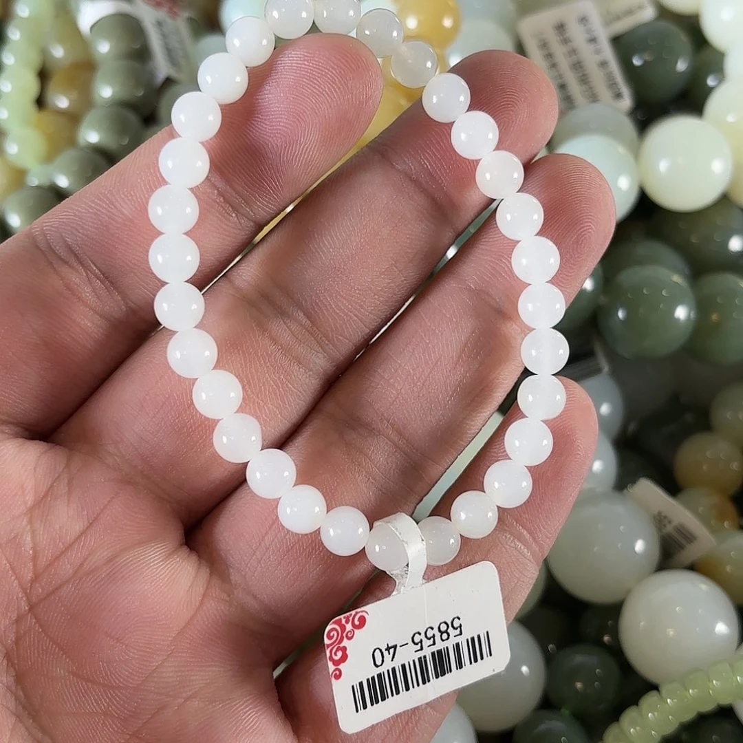 和田玉手链未镶嵌W335