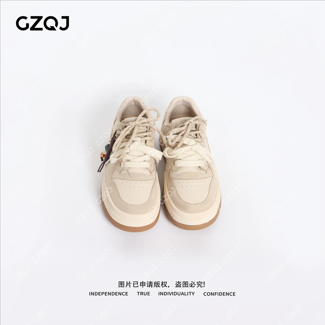 老琴私服  琥珀流光风时尚休闲鞋增高运动系带女鞋秋季新款 2523