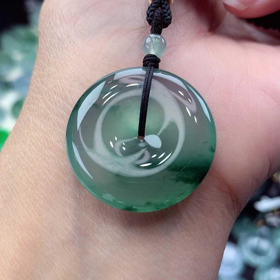 颈饰未镶嵌翡翠编号44尺寸27.7-5.7