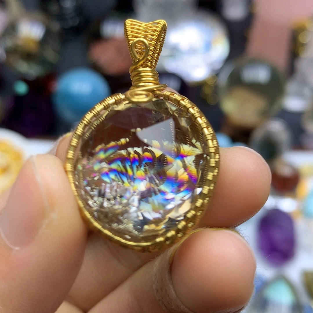 水晶珠宝半成品未镶嵌