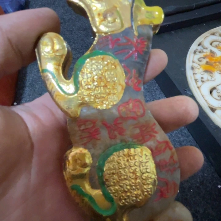 滴血莲花菩提把件新*