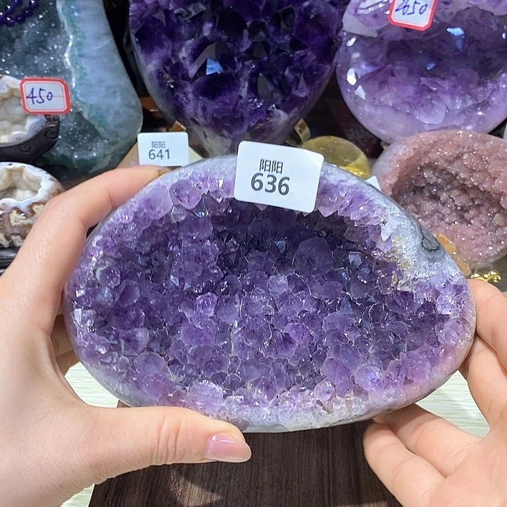 紫晶大型摆件（非配饰）未镶嵌