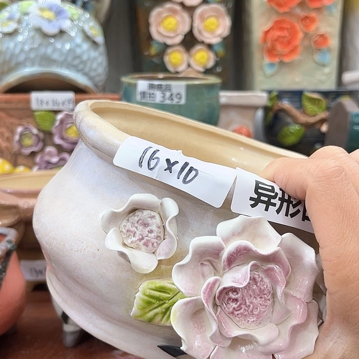 红陶粗陶花盆粗陶花盆