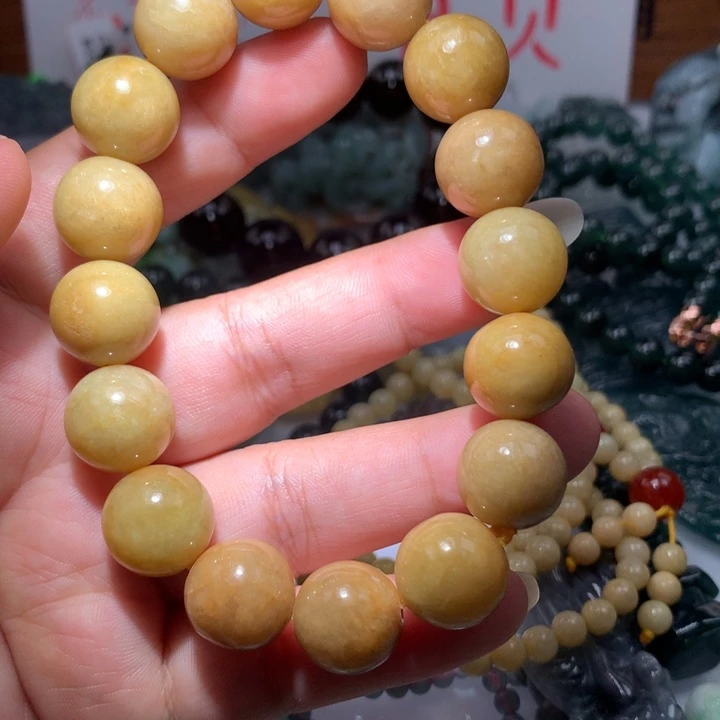 翡翠颈饰未镶嵌保真天然A货翡翠