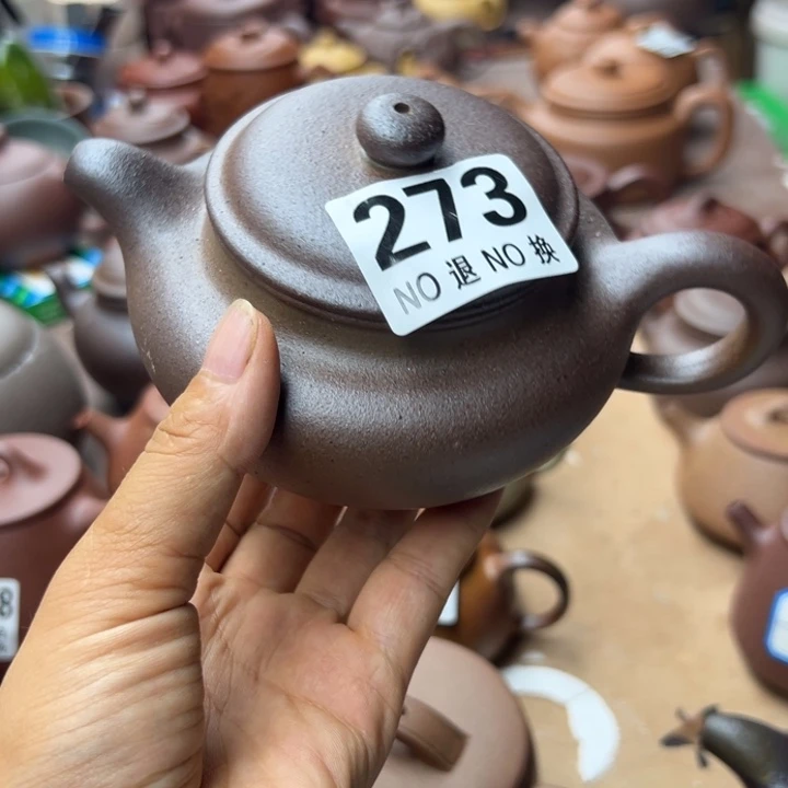 紫砂茶壶紫泥不挑260