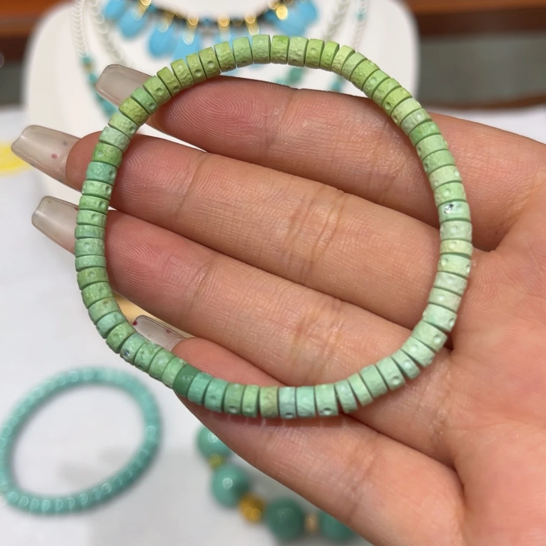 未镶嵌绿松石珠宝奇石怀*