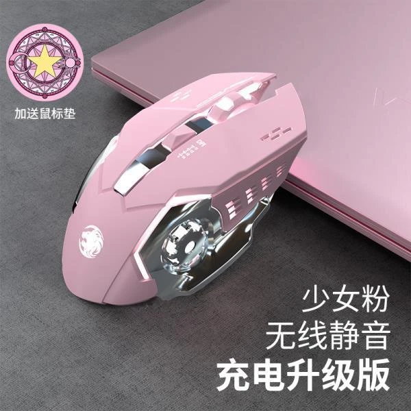 【送鼠标垫】前行者无线鼠标蓝牙双模静音充电游戏办公电脑笔记本