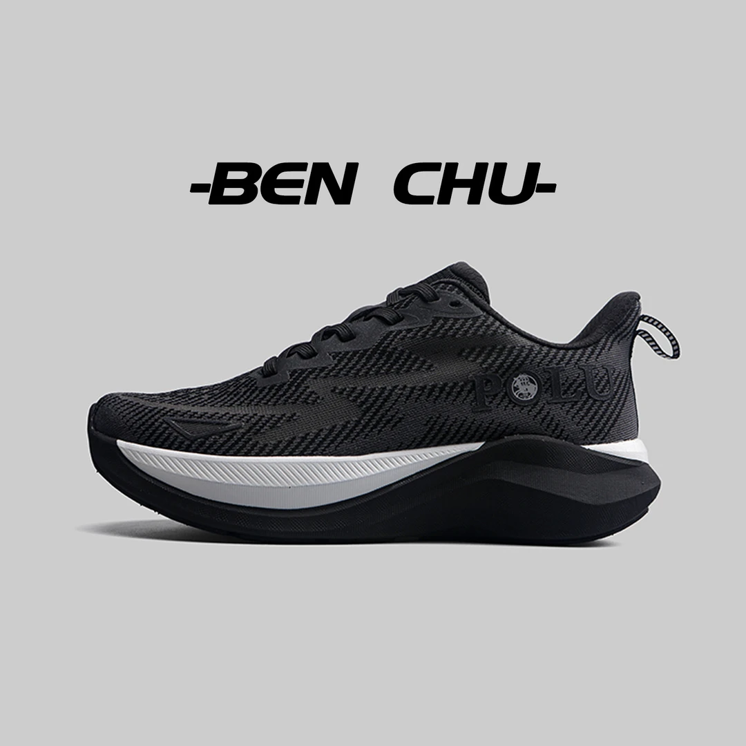 外贸男款运动鞋2025春季透气薄款冰丝网面跑步鞋轻便厚底慢跑鞋女