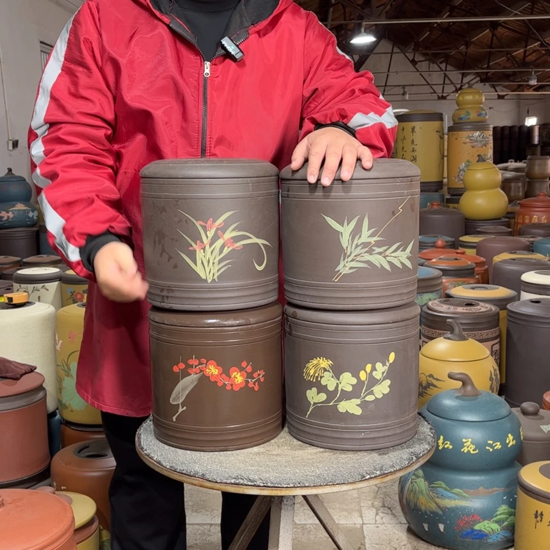 紫砂茶叶罐茶叶罐