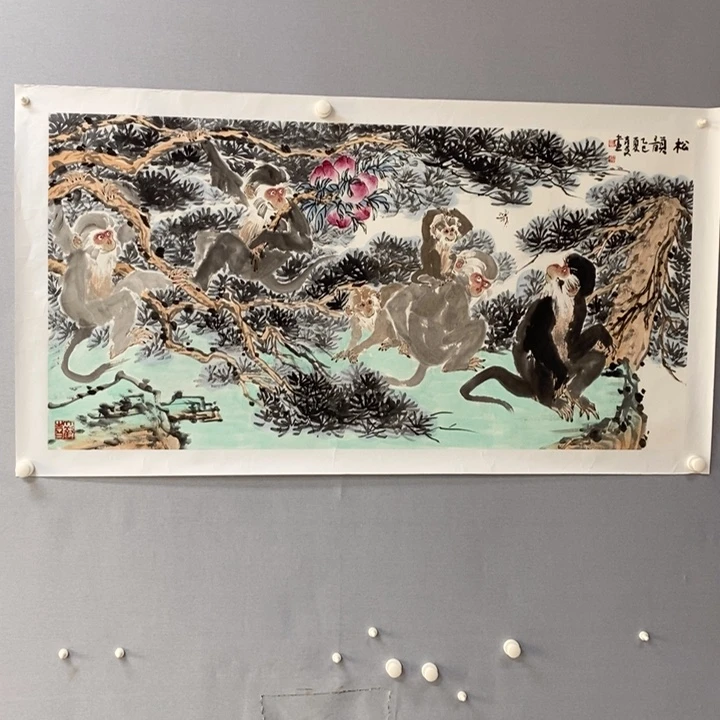 国画亲笔手绘原创