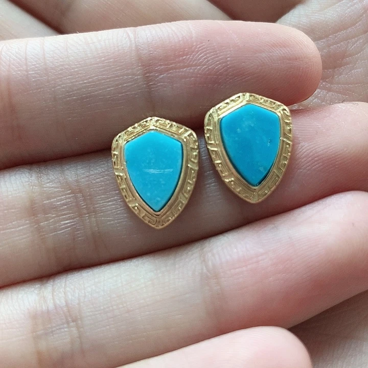 未镶嵌绿松石珠宝奇石妖