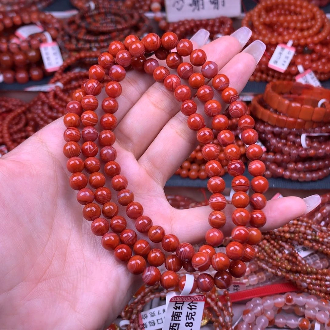 未镶嵌手链南红玛瑙11号卡6