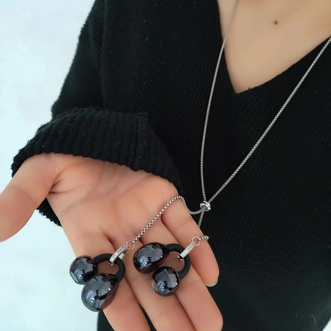 适用华为FreeClip无线蓝牙耳机防丢链骨传导夹耳耳机装饰链防丢绳