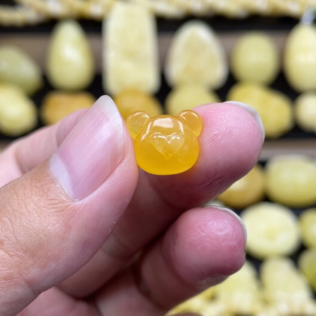 琥珀未镶嵌裸石琥珀蜜蜡