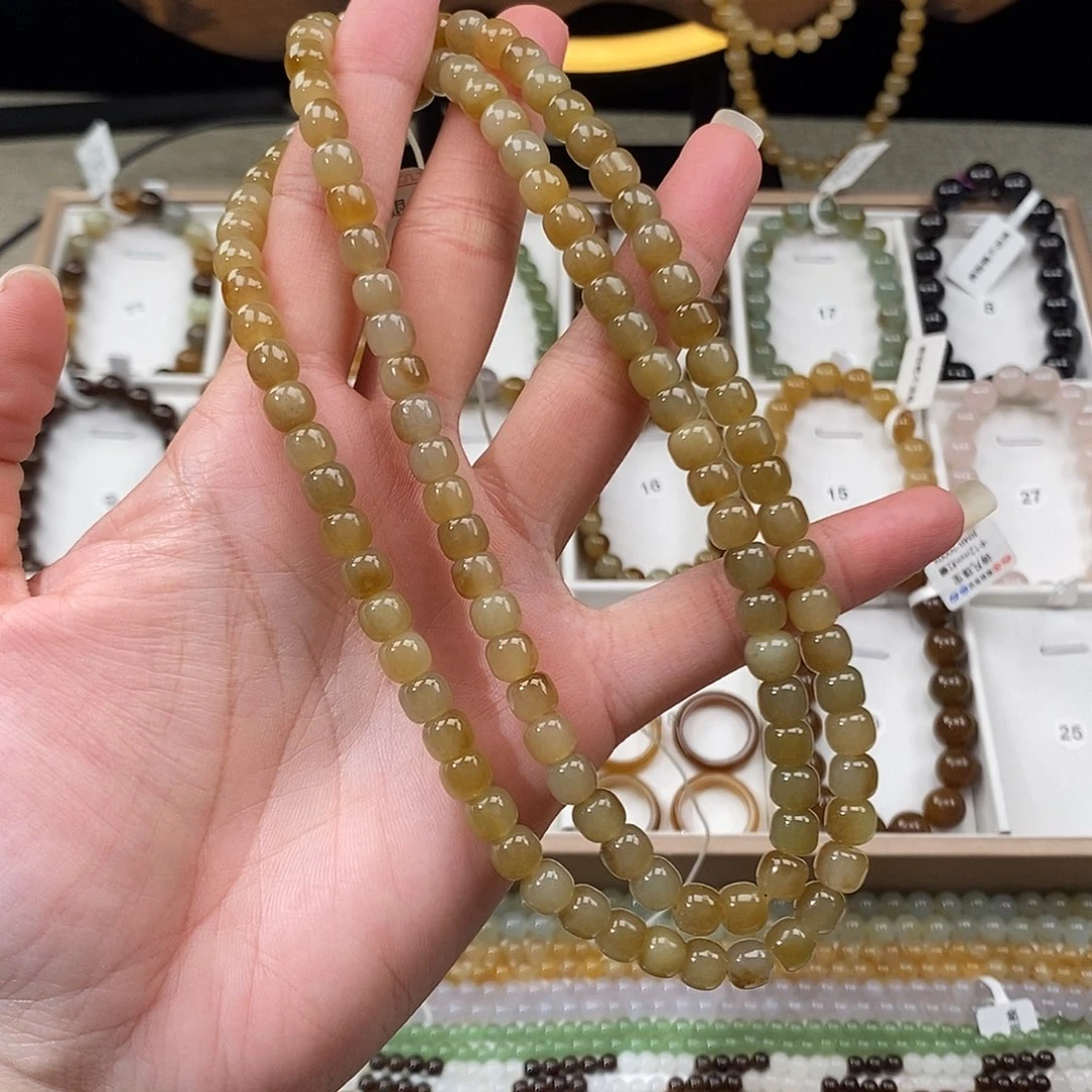 未镶嵌手链和田玉（糖玉）
