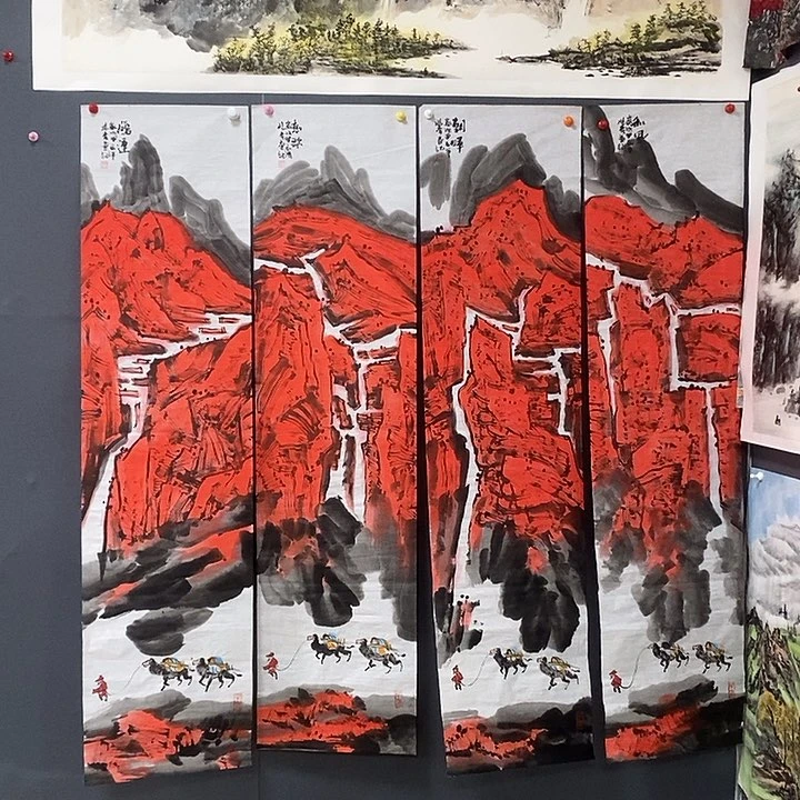 国画手绘作品集的艺术34.138