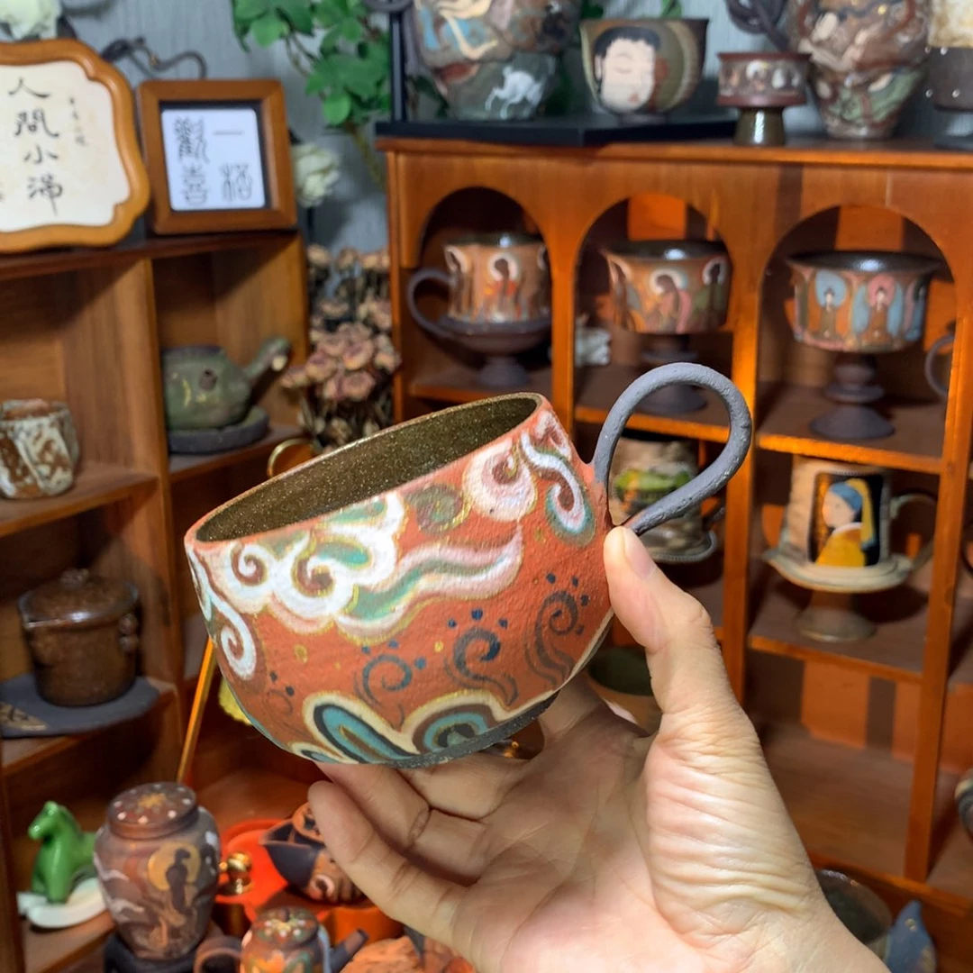 陶山海经咖啡杯·龙