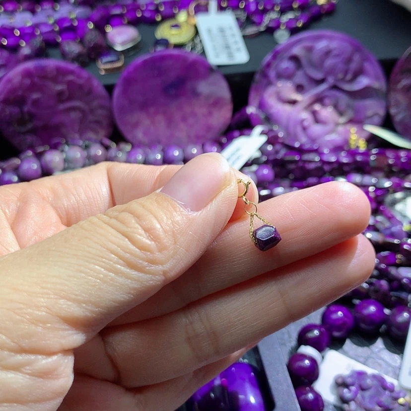 【闪购商品】苏纪石（舒俱来）18K金镶嵌吊坠