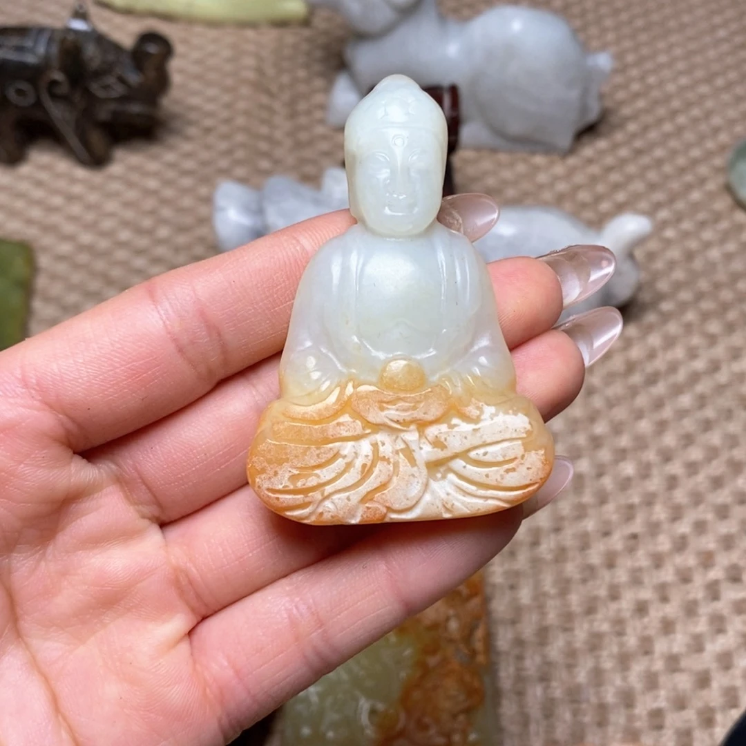 白玉菩提吊坠白玉菩提白玉菩提摆件