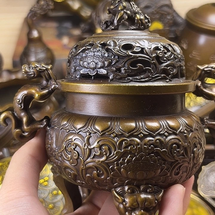 精美铜器，点击下单