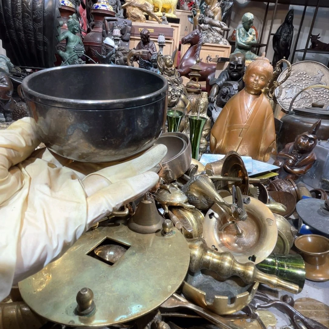 大阪回流铜器摆件48