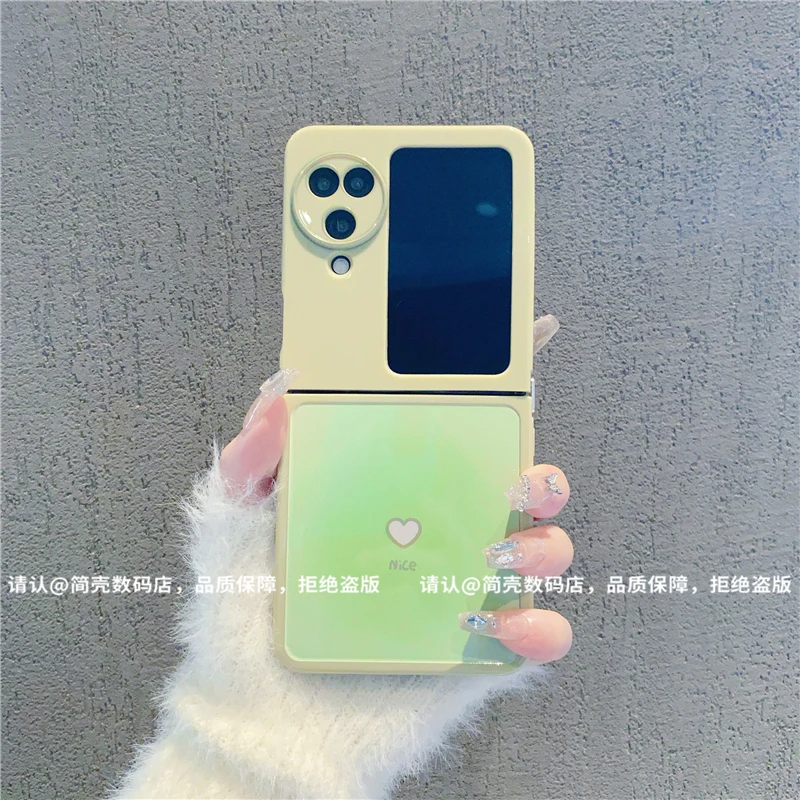 （OPPOfindN3flip系列）折叠奶油壳适用OPPOfindN3flip手机壳防摔