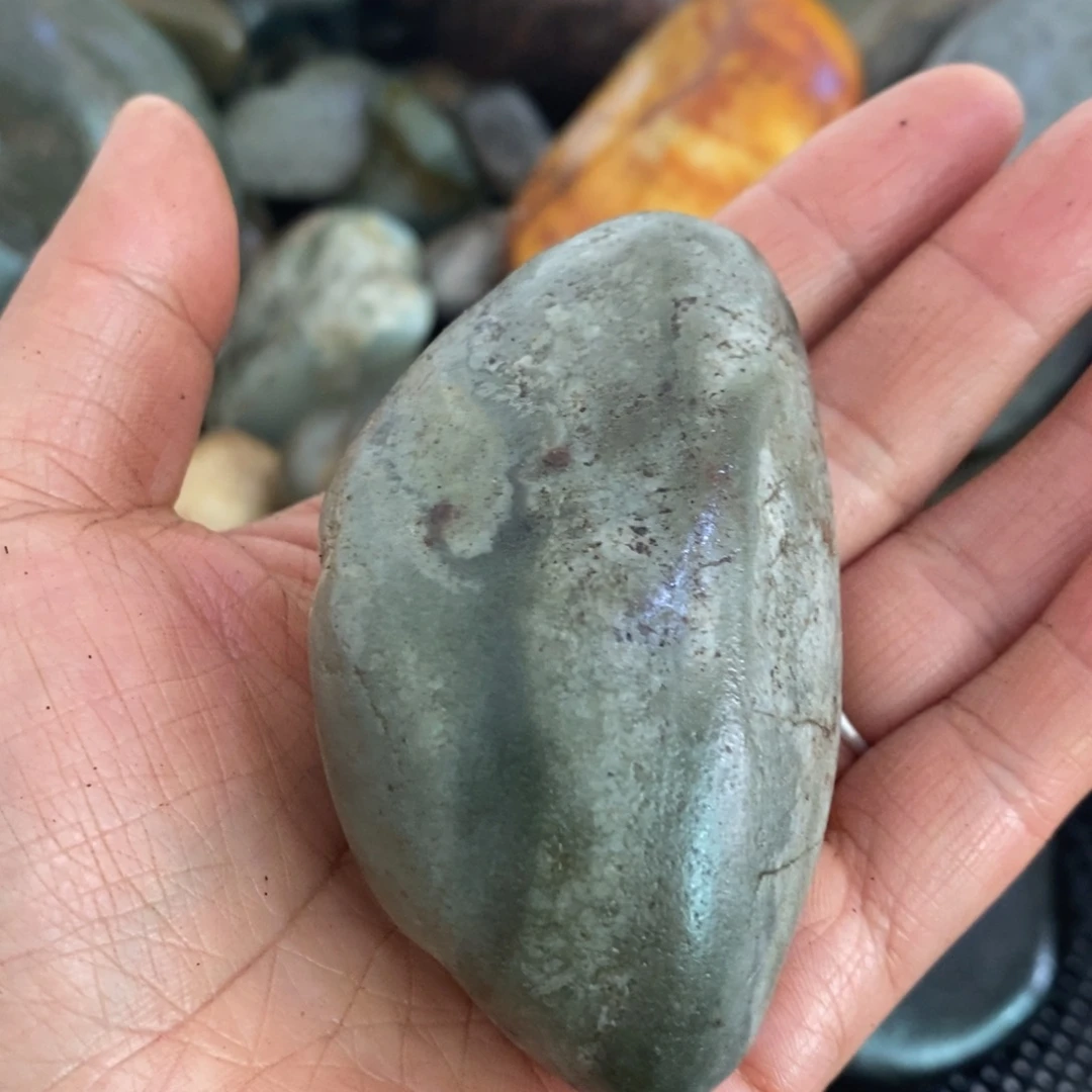 和田玉未镶嵌挂件20