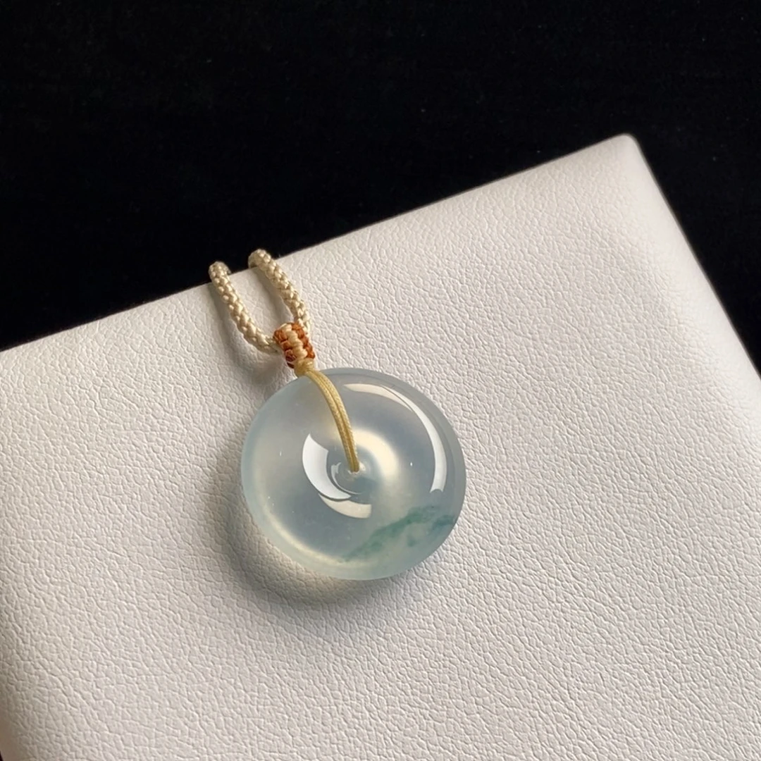 翡翠未镶嵌颈饰20.4-5.8