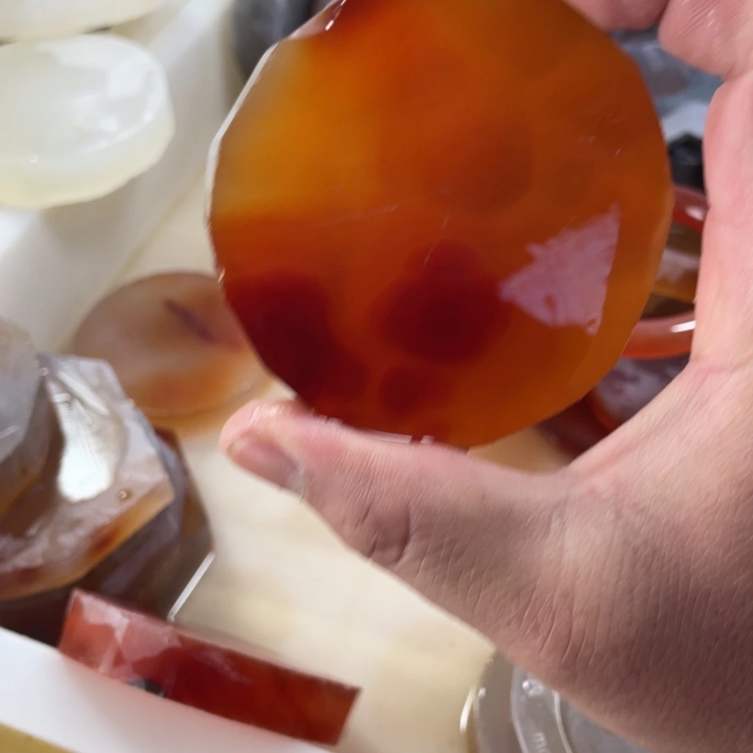 定制玛瑙小***全玛瑙手镯