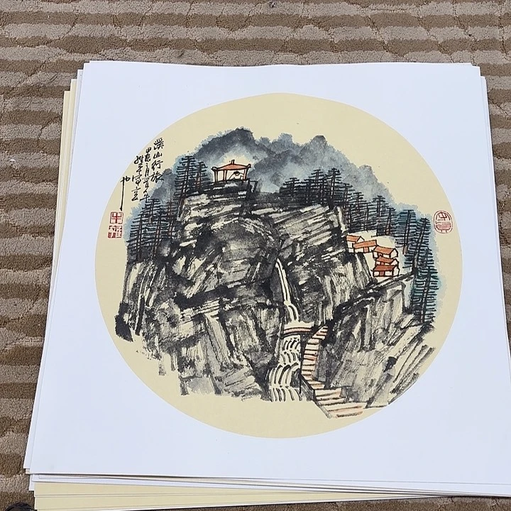 国画花鸟等动物为50.50