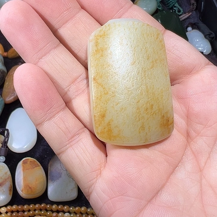 龙***①和田玉未镶嵌吊坠(不含链)