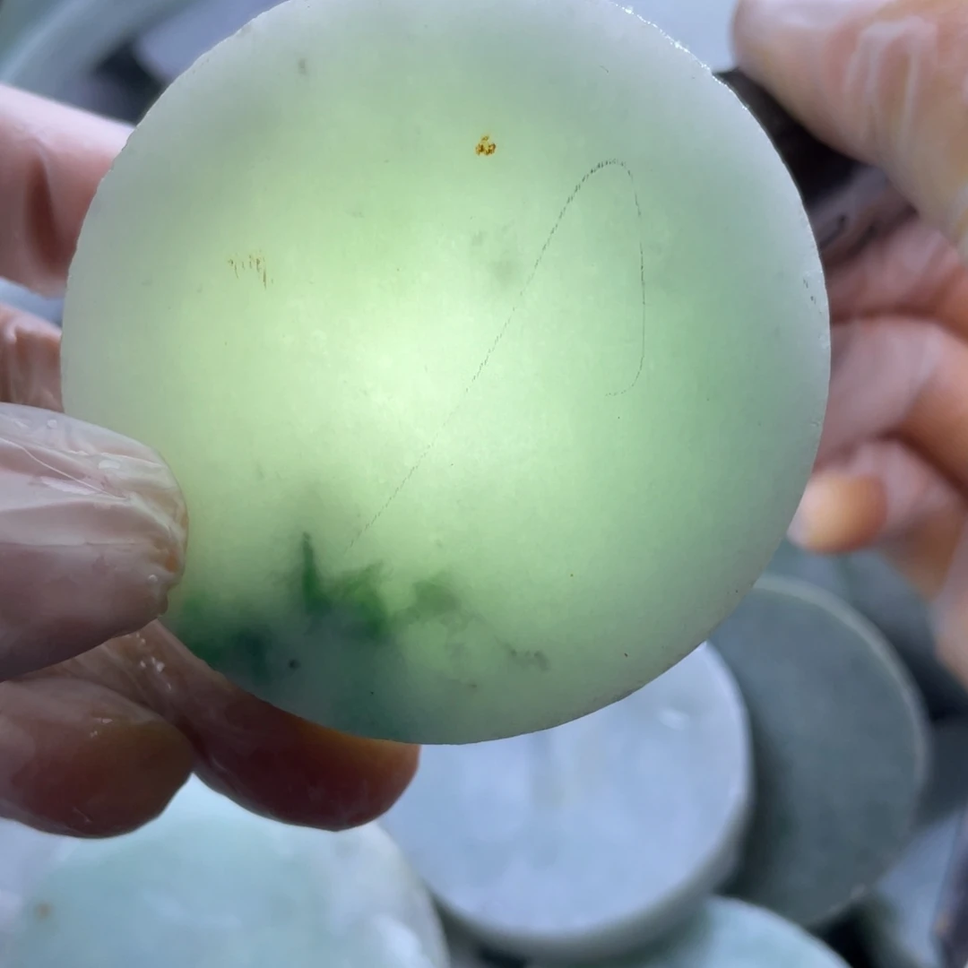 翡翠裸石天然A货翡翠