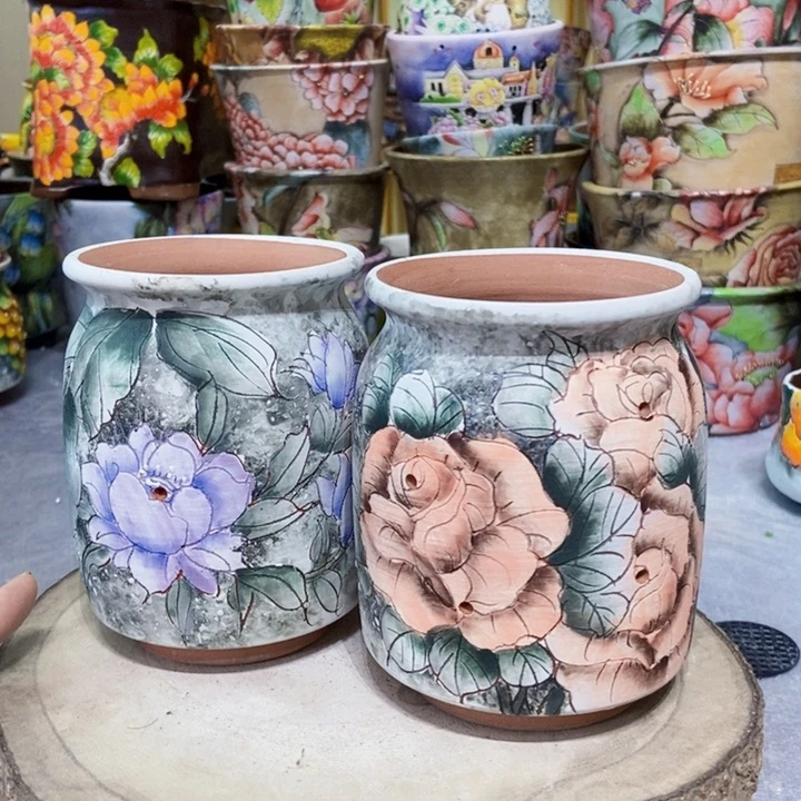 景德镇艺术手绘作品