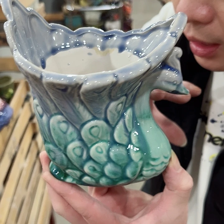 陶瓷陶瓷多肉植物花盆