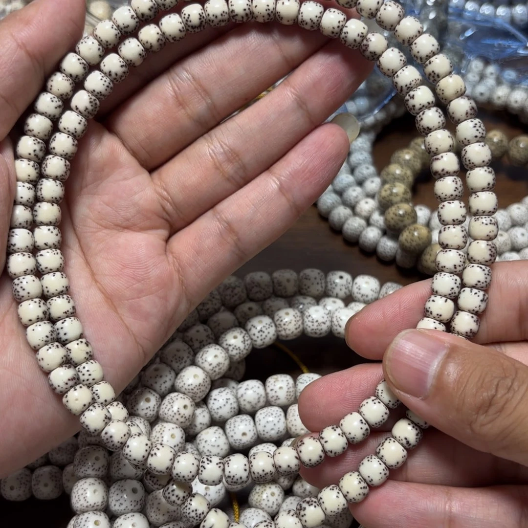 手串星月菩提星月石玉料7河豚