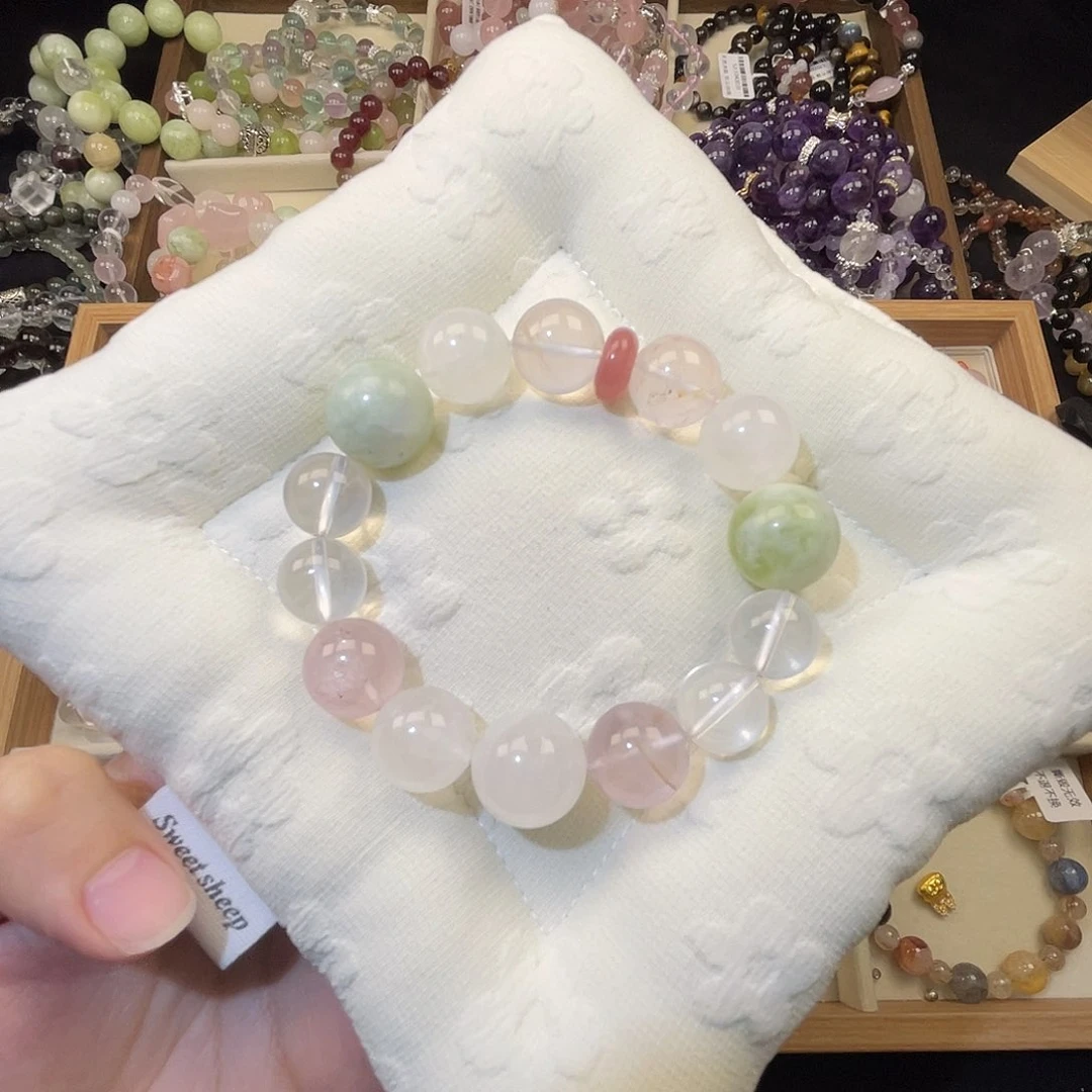 水晶手串未镶嵌多宝