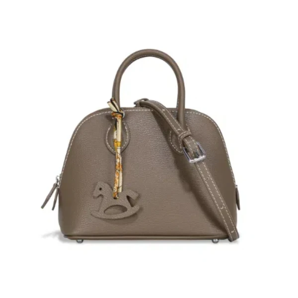 【佐伊甄选】GQ-8864-大象灰轻奢女士时尚潮流百搭单肩斜挎包